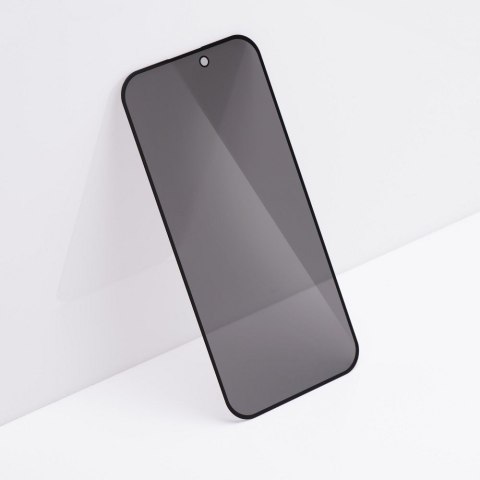 Szkło hartowane do iPhone 15 PRO Forcell Privacy Glass czarne