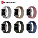 Pasek do Apple Watch Forcell F-Design FA03 magnetyczny stal 38 / 40 / 41 mm niebieski