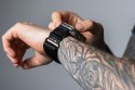 Pasek do Apple Watch Forcell F-Design FA05 rzep nylon 38 / 40 / 41 mm czarny