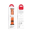 Pasek do Apple Watch Forcell F-Design FA05 rzep nylon 38 / 40 / 41 mm pomarańczowy