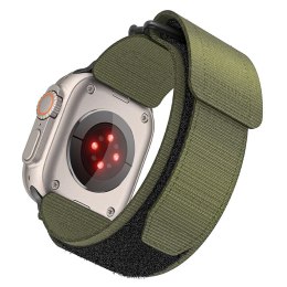 Pasek do Apple Watch Forcell F-Design FA05 rzep nylon 38 / 40 / 41 mm zielony