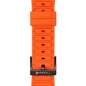 Pasek do Apple Watch Forcell F-Design FA06 dziurki silikon 38 / 40 / 41 mm pomarańczowy