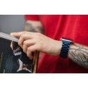 Pasek do Apple Watch Forcell F-Design FA10 zatrzask stal 42 / 44 / 45 / 49 mm srebrny