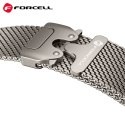Pasek do Apple Watch Forcell F-Design FA11 zatrzask stal 38 / 40 / 41 mm czarny