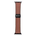 Pasek do Apple Watch Forcell F-Design FA21 magnetyczny skóra ekologiczna 38 / 40 / 41 mm brązowy