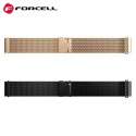 Pasek do Samsung Galaxy Watch Forcell F-Design FS10 magnetyczny stal 20 mm czarny