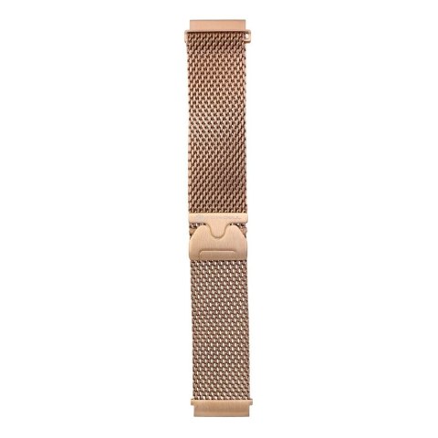 Pasek do Samsung Galaxy Watch Forcell F-Design FS10 magnetyczny stal 20 mm złoty