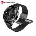 Pasek do Samsung Galaxy Watch Forcell F-Design FS11 magnetyczny stal 20 mm czarny