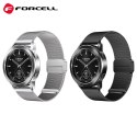 Pasek do Samsung Galaxy Watch Forcell F-Design FS11 magnetyczny stal 20 mm czarny
