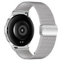 Pasek do Samsung Galaxy Watch Forcell F-Design FS11 magnetyczny stal 22 mm srebrny