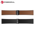 Pasek do Samsung Galaxy Watch Forcell F-Design FS20 magnetyczny skóra ekologiczna 22 mm czarny