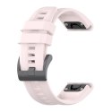 Pasek silikonowy do GARMIN FENIX 3 / 3HR / 5X / 6X / 6X Pro / 7X / 7X Pro róż (3)