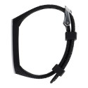 Pasek z elastomeru LIFESTYLE do XIAOMI Mi Band 5 / 6 czarny (03)