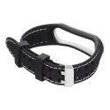 Pasek z elastomeru LIFESTYLE do XIAOMI Mi Band 5 / 6 czarny (03)
