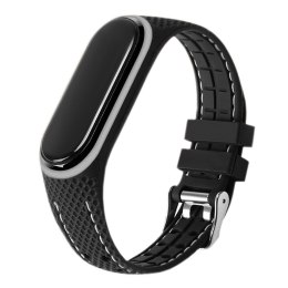 Pasek z elastomeru LIFESTYLE do XIAOMI Mi Band 7 czarny (03)
