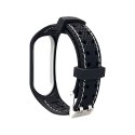 Pasek z elastomeru LIFESTYLE do XIAOMI Mi Band 7 czarny (03)