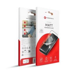 Szkło hartowane do iPhone XR / 11 Forcell Matt Glass czarne