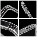 Etui na iPhone 11 Drop Glue Colorful Ring Mag Cover zgodny z MagSafe różowe
