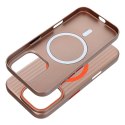 Futerał do iPhone 15 PRO MAX Simply zgodny z MagSafe tytanowy pustynny