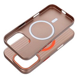 Futerał do iPhone 15 PRO MAX Simply zgodny z MagSafe tytanowy pustynny