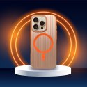 Futerał do iPhone 15 PRO MAX Simply zgodny z MagSafe tytanowy pustynny