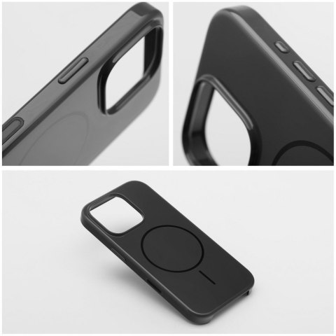 Etui na IPHONE 16 PLUS Premium Glossy Mag Cover zgodny z MagSafe i Camera Control button czarne