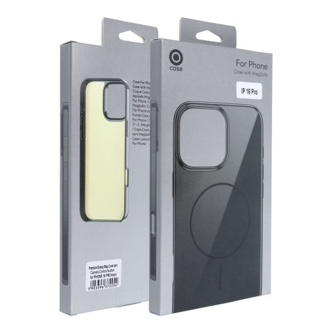 Etui na IPHONE 16 PLUS Premium Glossy Mag Cover zgodny z MagSafe i Camera Control button czarne