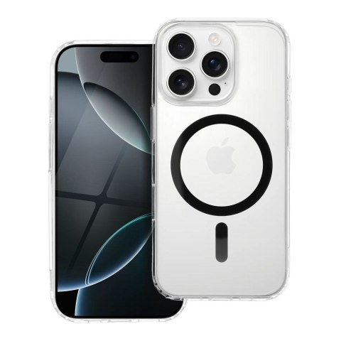 Etui na Samsung S26 Drop Glue Colorful Ring Mag Cover zgodny z MagSafe czarne