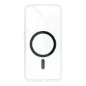 Etui na Samsung S26 PLUS Drop Glue Colorful Ring Mag Cover zgodny z MagSafe ciemnozielony