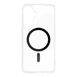 Etui na Samsung S26 PLUS Drop Glue Colorful Ring Mag Cover zgodny z MagSafe czarne
