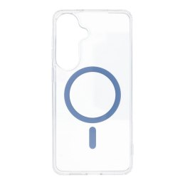 Etui na Samsung S26 PLUS Drop Glue Colorful Ring Mag Cover zgodny z MagSafe jasnoniebieskie