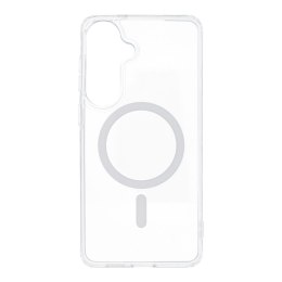 Etui na Samsung S26 ULTRA Drop Glue Colorful Ring Mag Cover zgodny z MagSafe białe