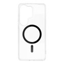 Etui na Samsung S26 ULTRA Drop Glue Colorful Ring Mag Cover zgodny z MagSafe czarne