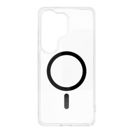 Etui na Samsung S26 ULTRA Drop Glue Colorful Ring Mag Cover zgodny z MagSafe czarne