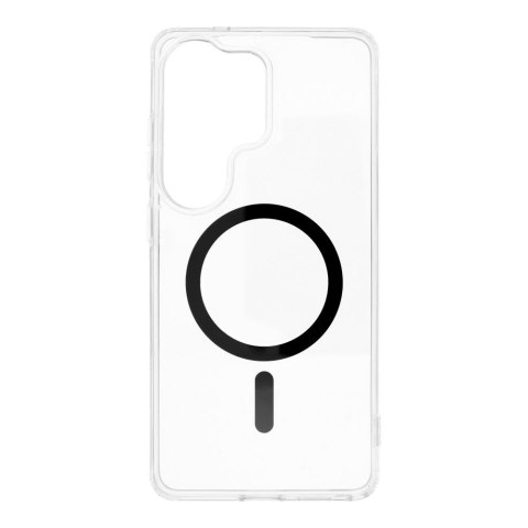 Etui na Samsung S26 ULTRA Drop Glue Colorful Ring Mag Cover zgodny z MagSafe czarne