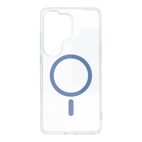 Etui na Samsung S26 ULTRA Drop Glue Colorful Ring Mag Cover zgodny z MagSafe jasnoniebieskie
