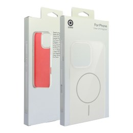 Etui na iPhone 14 PLUS Glossy Mag Cover zgodny z MagSafe białe