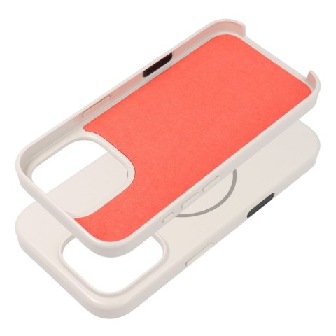 Etui na iPhone 15 PLUS Glossy Mag Cover zgodny z MagSafe białe