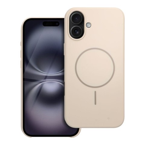 Etui na iPhone 16 PLUS Premium Glossy Mag Cover zgodny z MagSafe i Camera Control button białe