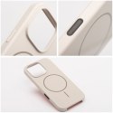 Etui na iPhone 16 PLUS Premium Glossy Mag Cover zgodny z MagSafe i Camera Control button białe