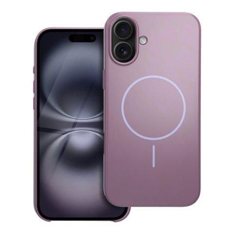 Etui na iPhone 16 PLUS Premium Glossy Mag Cover zgodny z MagSafe i Camera Control button fioletowe
