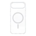 Etui na iPhone 17 AIR Drop Glue Colorful Ring Mag Cover zgodny z MagSafe białe