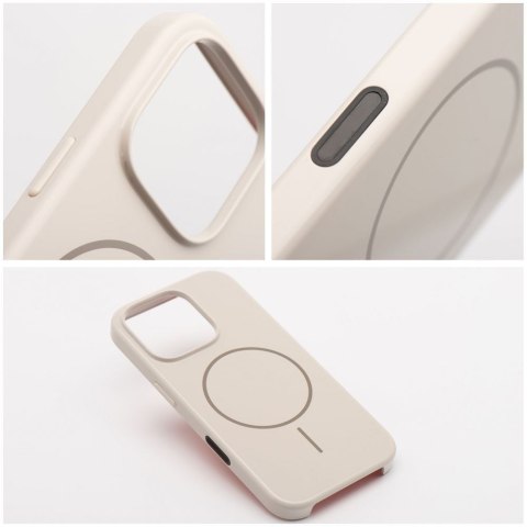 Etui na iPhone 17 AIR Glossy Mag Cover zgodny z MagSafe białe