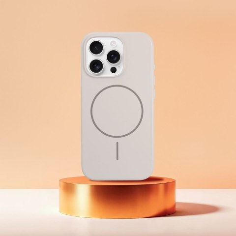 Etui na iPhone 17 Glossy Mag Cover zgodny z MagSafe białe