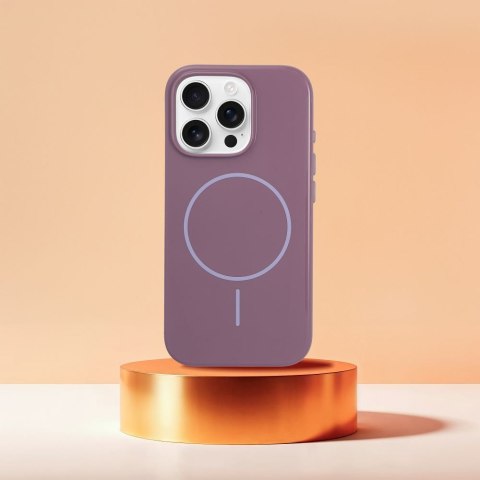 Etui na iPhone 17 PRO Glossy Mag Cover zgodny z MagSafe fioletowe