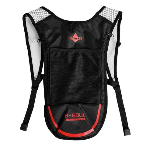 Plecak rowerowy Outdoor czerwony