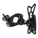 Uchwyt rowerowy PREMIUM magnetyczny na kierownicę M4S-MB3 czarny