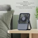 Wentylator / wiatrak biurkowy z regulowaną podstawką HX-122 ciemny niebieski