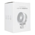 Wentylator / wiatrak biurkowy zasilany z USB A LLD-F87U czarny