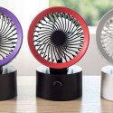 Wentylator / wiatrak biurkowy zasilany z USB A LLD-F87U czarny